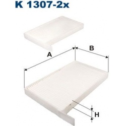 filtras, salono oras
                                FILTRON                                                K1307-2X, Nenurod