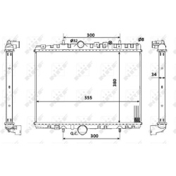 Aušinimo radiatorius
                                NRF                                                53941, NRF, 53941, a