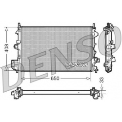 Aušinimo radiatorius
                                DENSO                                                DRM20088, DENSO, D