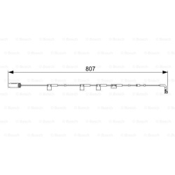 įspėjimo kontaktas, stabdžių trinkelių susidėvėjimas
                                BOSCH                            