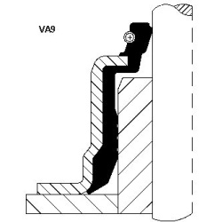 tarpiklis, vožtuvo šerdis
                                CORTECO                                                12019782, 
