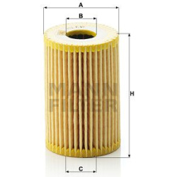 alyvos filtras
MANN-FILTER HU610X, MANN-FILTER