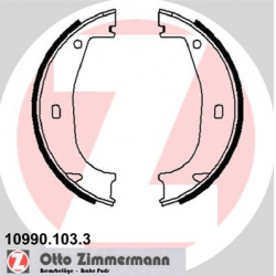 stabdžių trinkelių komplektas, stovėjimo stabdis
                                ZIMMERMANN                              