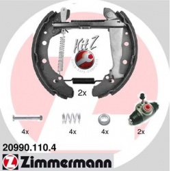 Stabdžių trinkelių komplektas KIT Z
                                ZIMMERMANN                                            