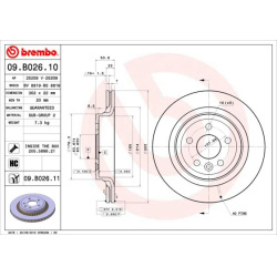 Stabdžių diskas PRIME LINE - UV Coated
BREMBO