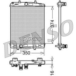 Aušinimo radiatorius
                                DENSO                                                DRM21603, DENSO, D