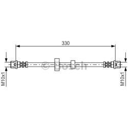 stabdžių žarnelė
                                BOSCH                                                1987476411, BOSCH, 