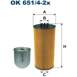alyvos filtras
                                FILTRON                                                OK651/4-2X, Nenurodytas