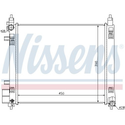 Aušinimo radiatorius
                                NISSENS                                68720, NISSENS, 68720, auto deta