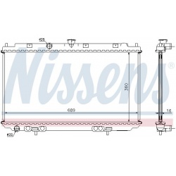 Aušinimo radiatorius
                                NISSENS                                67350A, NISSENS, 67350A, auto de