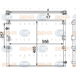 kondensatorius, oro kondicionierius
                                HELLA                                                8FC3