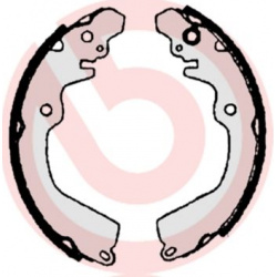 stabdžių trinkelių komplektas ESSENTIAL LINE
                                BREMBO                                       