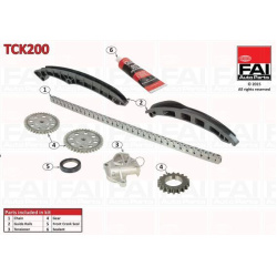 paskirstymo grandinės komplektas
                                FAI AutoParts                                              