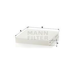 filtras, salono oras
                                MANN-FILTER                                                CU2149, MANN-