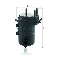 kuro filtras
                                MANN-FILTER                                                WK9028Z, MANN-FILTER,