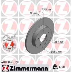 stabdžių diskas (1vnt) COAT Z
                                ZIMMERMANN                                                400