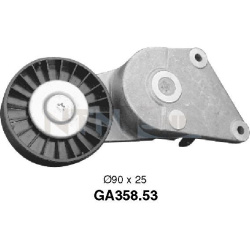 diržo įtempiklis, V formos rumbuotas diržas
                                SNR                                           