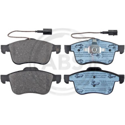 stabdžių trinkelių rinkinys, diskinis stabdys
A.B.S.