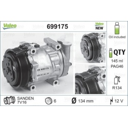kompresorius, oro kondicionierius VALEO CORE-FLEX
                                                699175, VALEO, 699175, auto