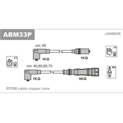 uždegimo laido komplektas
                                JANMOR                                                ABM33P, JANM