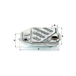 hidraulinis filtras, automatinė transmisija
                                MANN-FILTER                                     