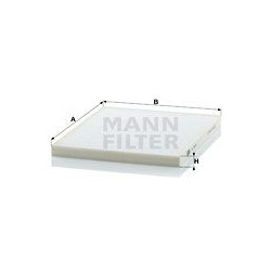 filtras, salono oras
                                MANN-FILTER                                CU2434, MANN-FILTER, CU2434, 