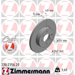 stabdžių diskas (1vnt) COAT Z
                                ZIMMERMANN                                                230