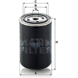 kuro filtras
                                MANN-FILTER                                WK940/19, MANN-FILTER, WK94019, auto 