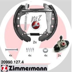stabdžių trinkelių komplektas KIT Z
                                ZIMMERMANN                                20990.127.4,