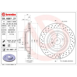 stabdžių diskas (1vnt) PRIME LINE - UV Coated
                                BREMBO                                       