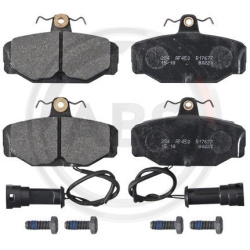 stabdžių trinkelių rinkinys, diskinis stabdys
                                A.B.S.                                      