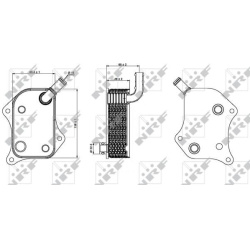 Aušintuvas tepalo
                                NRF                                                31237, NRF, 31237, auto