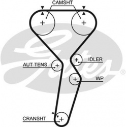 paskirstymo diržas PowerGrip™
                                GATES                                                5585XS,