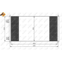 kondensatorius, oro kondicionierius EASY FIT
                                NRF                                             