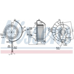 vidaus pūtiklis
                                NISSENS                                                87188, NISSENS, 87188