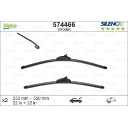 valytuvai SILENCIO FLAT BLADE SET
                                VALEO                                                574466
