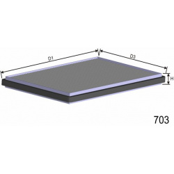 MISFAT                                                HB110C, Nenurodytas gamintojas, HB110C, auto detalė
