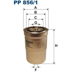 kuro filtras
                                FILTRON                                PP856/1, Nenurodytas gamintojas, PP856/1,