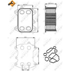 Aušintuvas tepalo
                                NRF                                                31263, NRF, 31263, auto