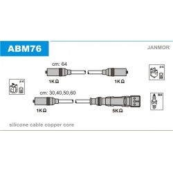 uždegimo laido komplektas
                                JANMOR                                ABM76, JANMOR, ABM76, auto d