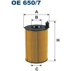 alyvos filtras
                                FILTRON                                OE650/7, Nenurodytas gamintojas, OE6507