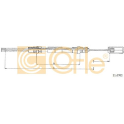 trosas, stovėjimo stabdys
                                COFLE                                                11.6762, Nenu