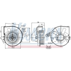 vidaus pūtiklis
                                NISSENS                                                87028, NISSENS, 87028