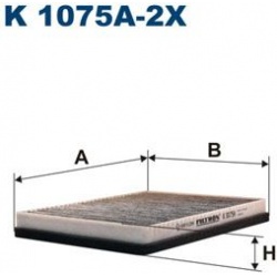 filtras, salono oras
                                FILTRON                                                K1075A-2X, Nenuro