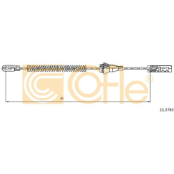 trosas, stovėjimo stabdys
                                COFLE                                                11.5763, Nenu