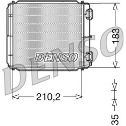 šilumokaitis, salono šildymas
                                DENSO                                                DRR23018