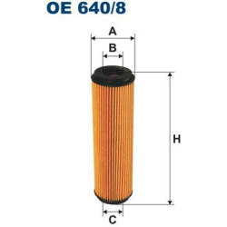 alyvos filtras
                                FILTRON                                                OE640/8, Nenurodytas ga