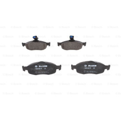 stabdžių trinkelių rinkinys, diskinis stabdys
                                BOSCH                                       