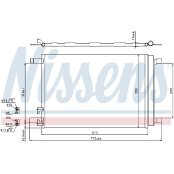 kondensatorius, oro kondicionierius ** FIRST FIT **
                                NISSENS                                94