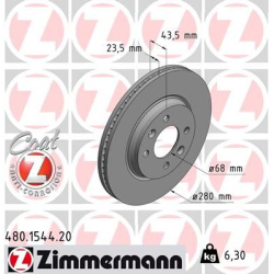 stabdžių diskas (1vnt) COAT Z
                                ZIMMERMANN                                                480